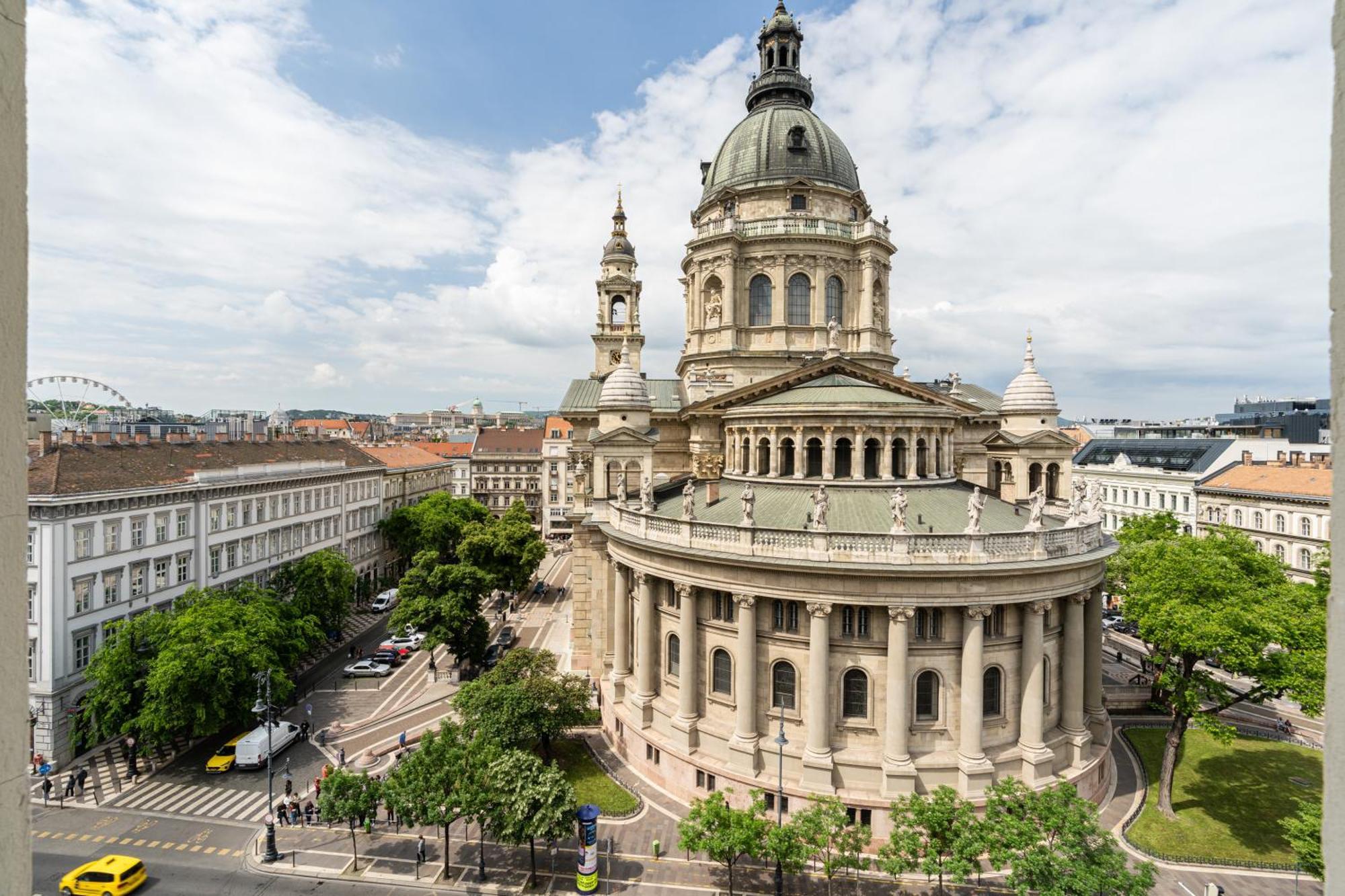 Basilica And Castle View Luxury Suite, Free Parking Reservation Needed Budapest Exterior foto